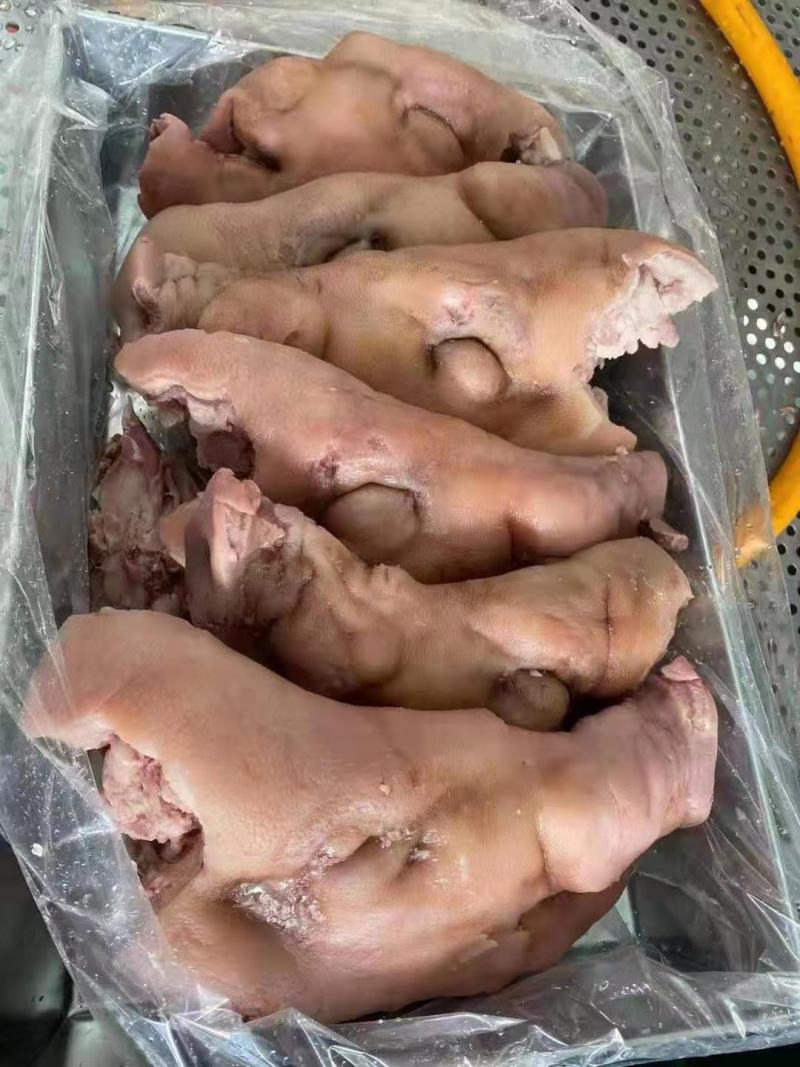 熟猪脸肉，熟猪头肉，去骨猪脸肉，半成品猪脸肉