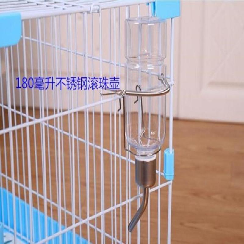 仓鼠兔子龙猫饮水器悬挂滚珠水壶仓鼠松鼠豚鼠鸟狗猫水壶新品