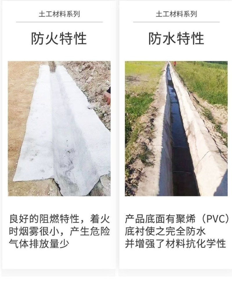 水泥毯浇水固化新型混凝土速干鱼塘水渠河道护坡楼顶防水