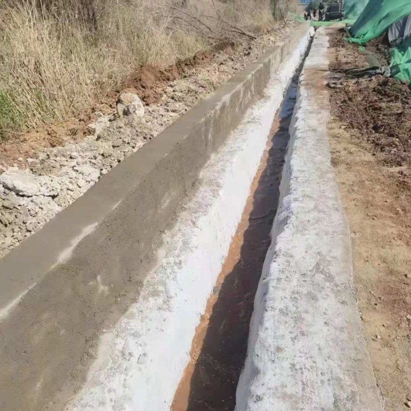 水泥毯浇水固化新型混凝土速干鱼塘水渠河道护坡楼顶防水