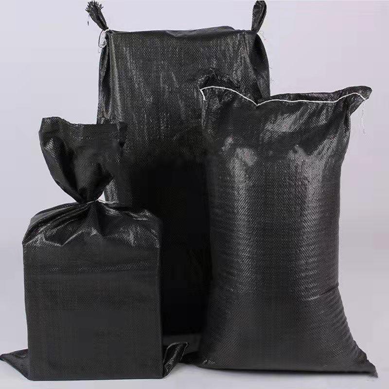 防洪防汛护坡抗老化专用编织袋炭黑编织袋垃圾填埋场专用