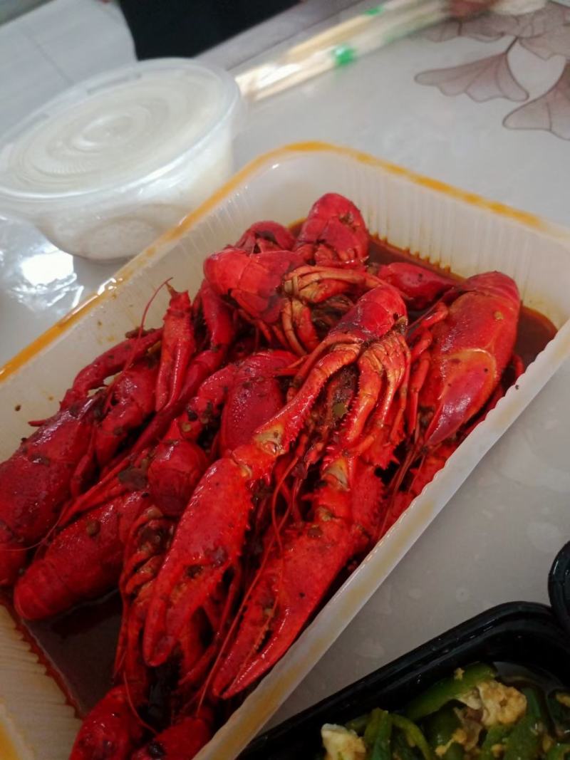 麻辣小龙虾8/9/10特大号，蒜蓉小龙虾