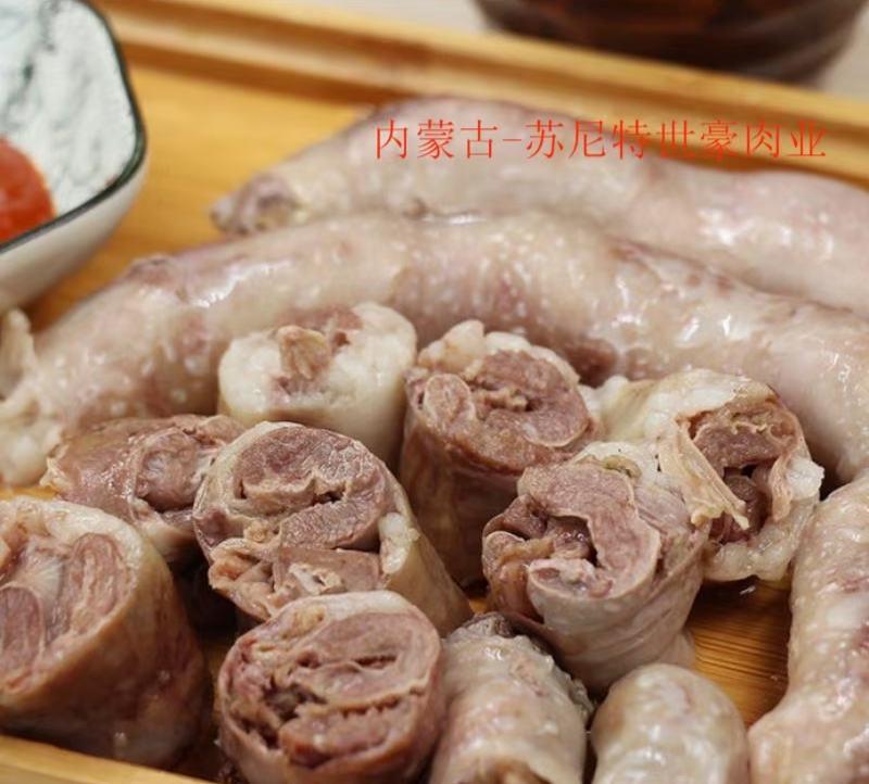 内蒙古，【肉肠】，选用羔羊鲜肉，肉嫩无膻，配野生韭菜花