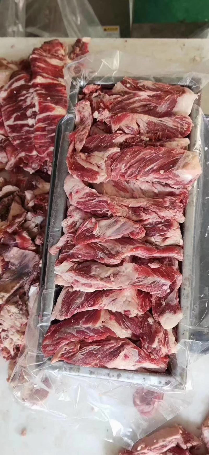 纯干腹肉条五斤一包一件25公斤煮做串烤肉店均可使用
