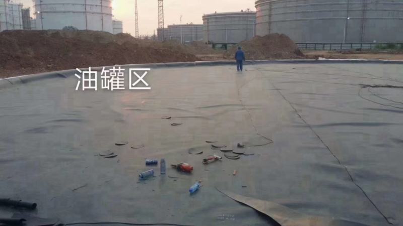 土工膜鱼塘防渗膜藕池鱼池池虾养殖沼气池黑膜防渗土工膜防
