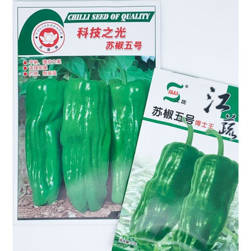科技之光9号苏椒五号大果薄皮辣椒种子泡椒种子10克原装