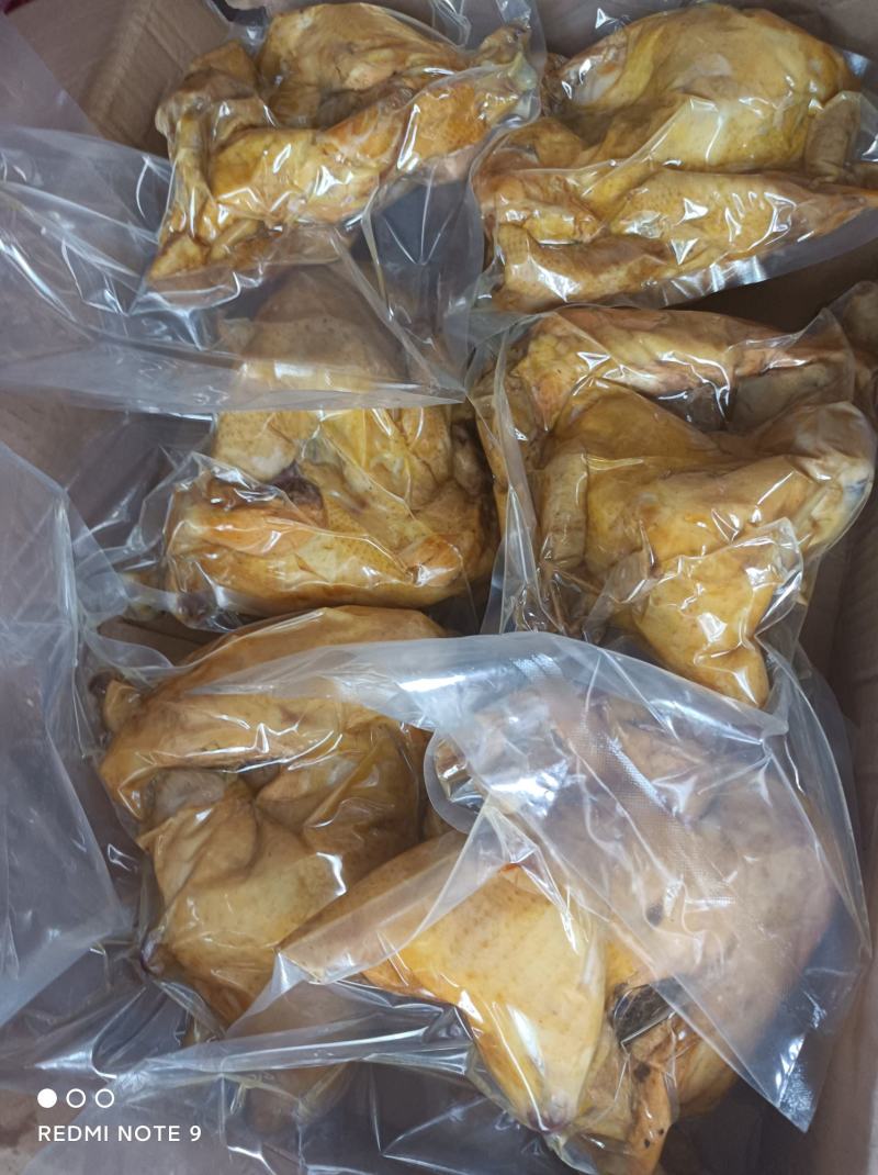 全熟直接，卤烧鸡，五香味，纯干无汤汁一件10只