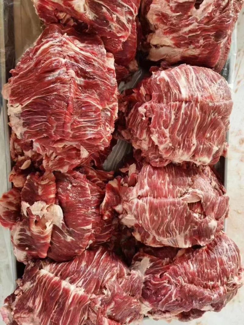 纯干牛碎肉肥瘦比例9/1每天出鲜货炒菜做馅均可使用