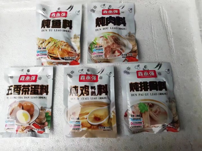地摊，乡镇全场一元模式跑量的调料，十几个品，厂价直销