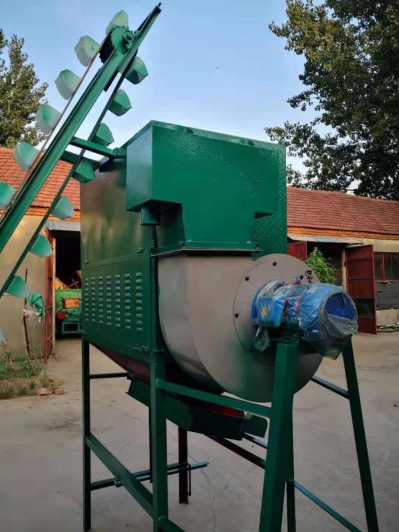 两项电颗粒饲料烘干机300斤料仓猪饲料风干冷却机质量保证