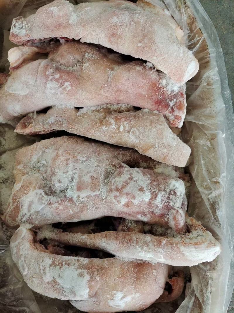 猪脸肉，熟猪头肉，半成品猪脸肉，去骨猪头肉