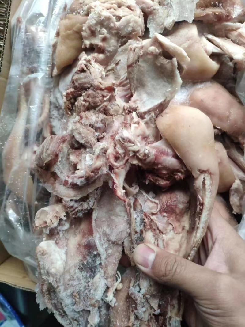 猪脸肉，熟猪头肉，半成品猪脸肉，去骨猪头肉