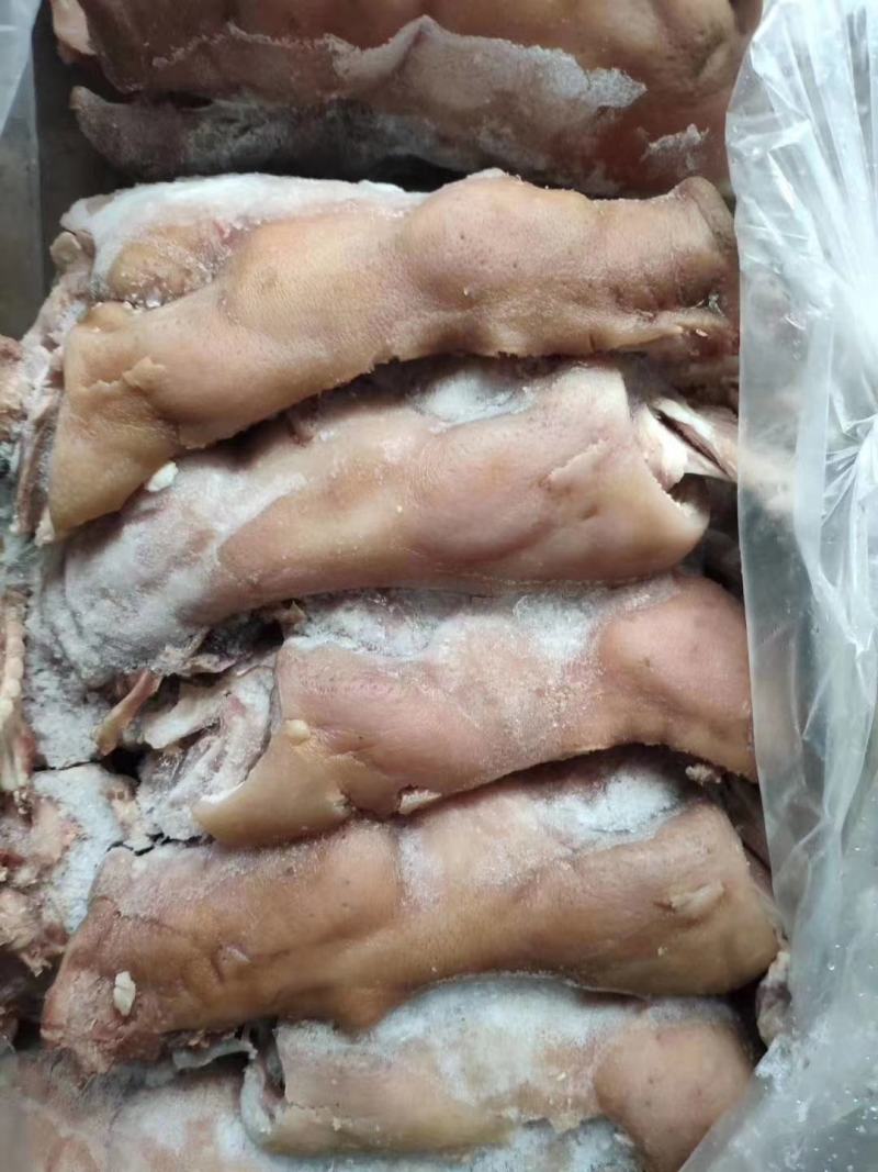 猪脸肉，熟猪头肉，半成品猪脸肉，去骨猪头肉