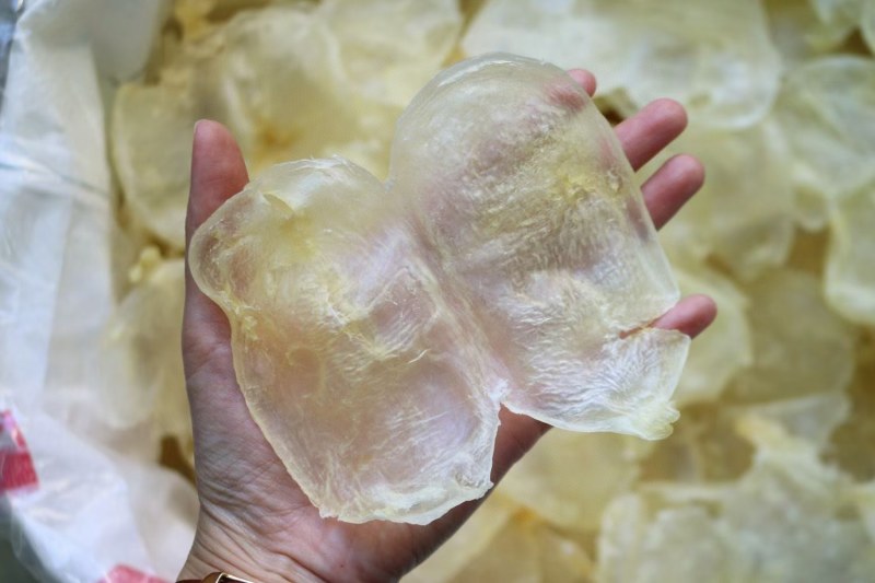 18头蝴蝶胶鱼胶花胶批发足干泡发胶质丰富腥味小