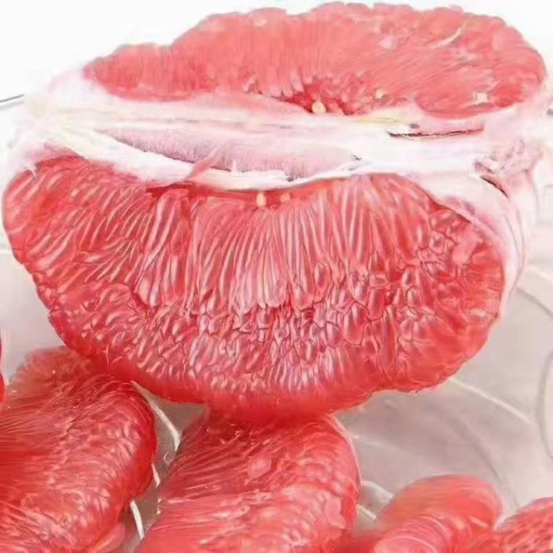 蜜柚红心柚三红柚产地批发，皮薄汁多甜度高，货源充足