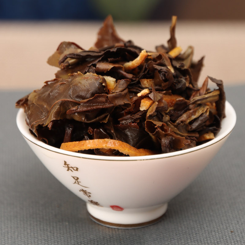 陈皮白茶龙珠三年新会陈皮配云南古树白茶
