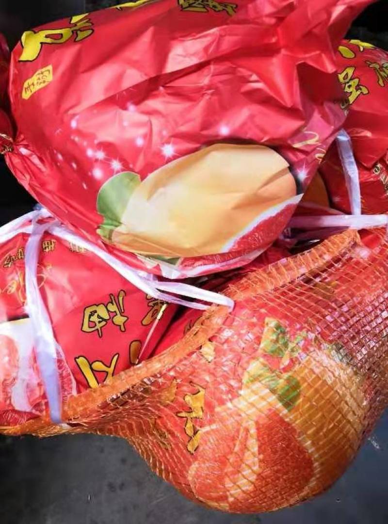 【柚子】湖北红心柚产地直发个大皮薄肉红对接市场电商