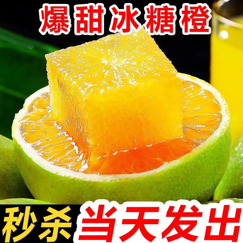 爆甜麻阳冰糖橙小甜橙孕妇新鲜水果一件代发