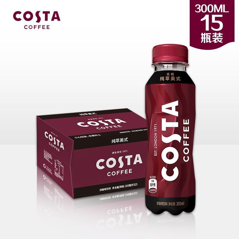 61新日期可口可乐COSTA咖啡纯正拿铁醇萃300ml