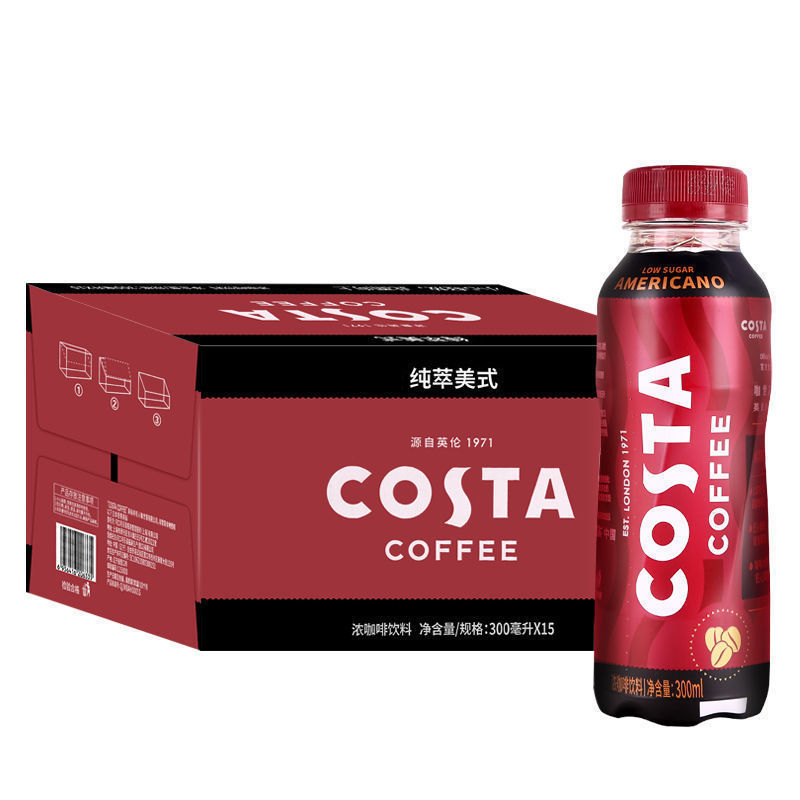 61新日期可口可乐COSTA咖啡纯正拿铁醇萃300ml
