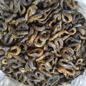 烟熏泥鳅干，质量非常好。小拇指