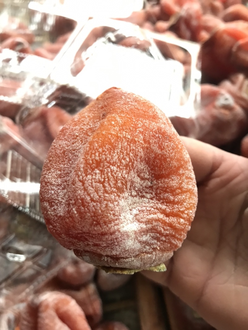广西柿饼一件代发农家手工自制圆饼吊柿饼软糯香甜