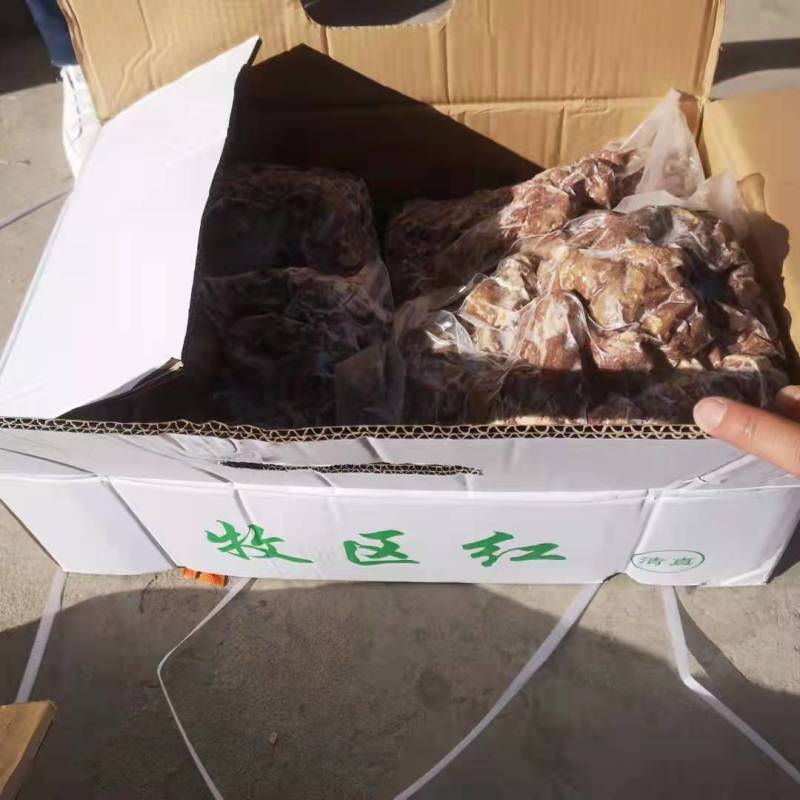 熟羊肉牧区红精修八成熟一柜一手货源现做现发可视频看货