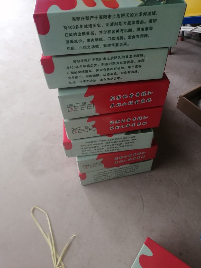 正宗莱阳梨，规格85以上，口感脆甜，糖度14，全国发货！