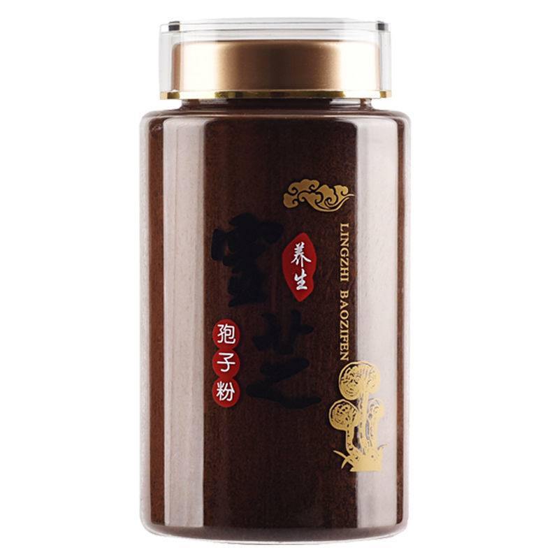 长白山野生灵芝孢子粉头道特级灵芝粉正品林芝粉天然袍子粉孢