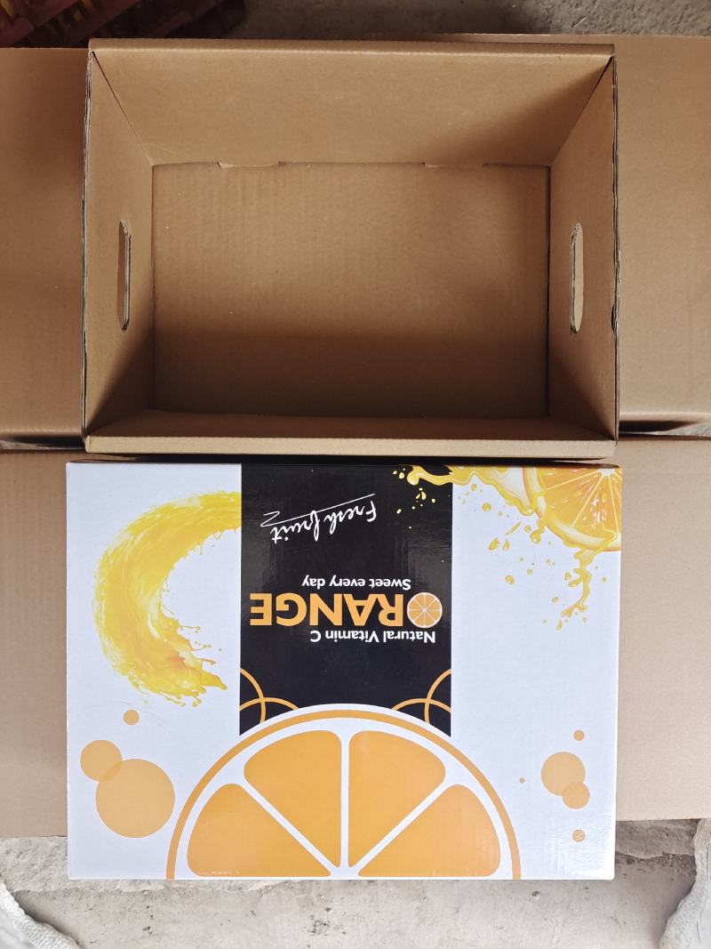 一件代发，新平冰糖橙精品礼盒装九斤，口感纯甜多汁，现摘现