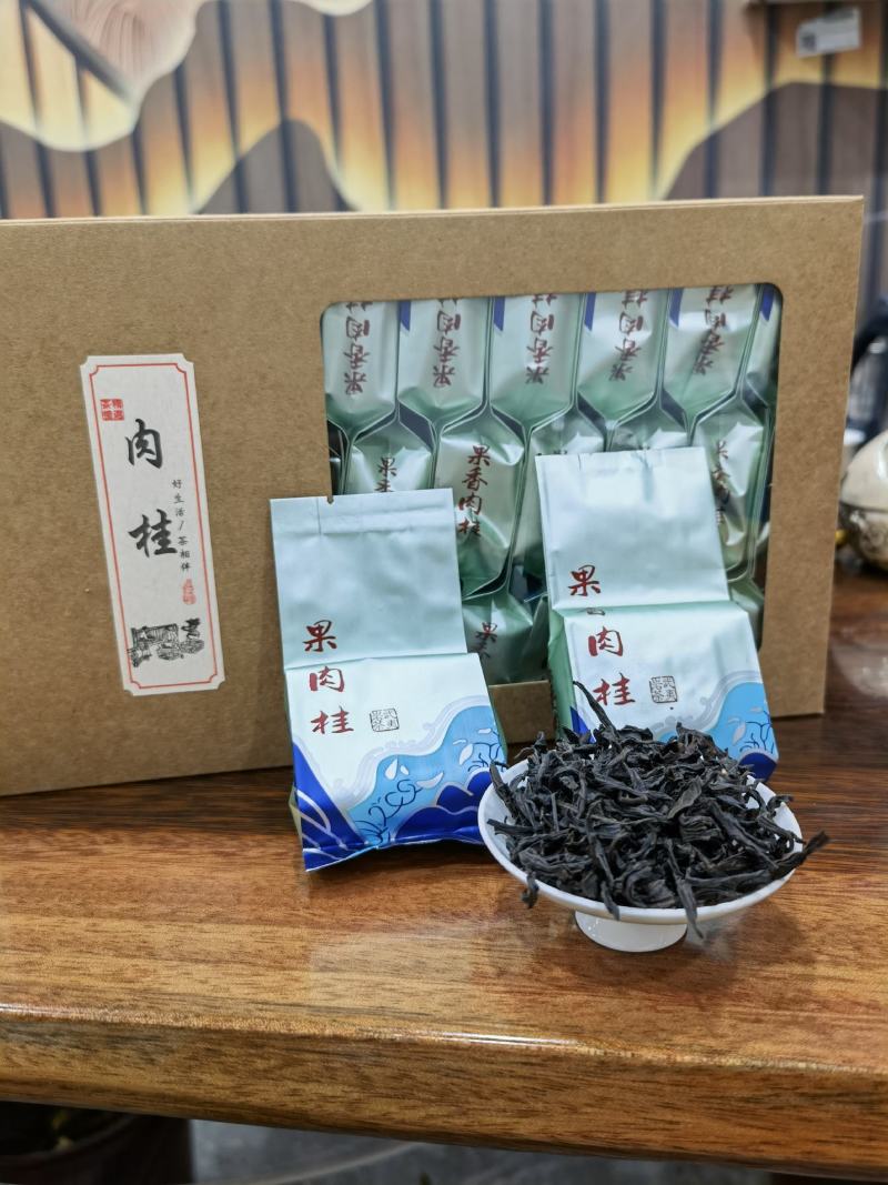 武夷山大红袍批发散装果香肉桂大红袍茶叶武夷岩茶肉桂茶叶