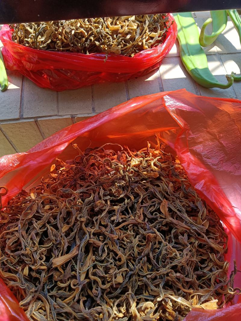 干豆角韶关本地，一家一户累积下来的，又嫩又香