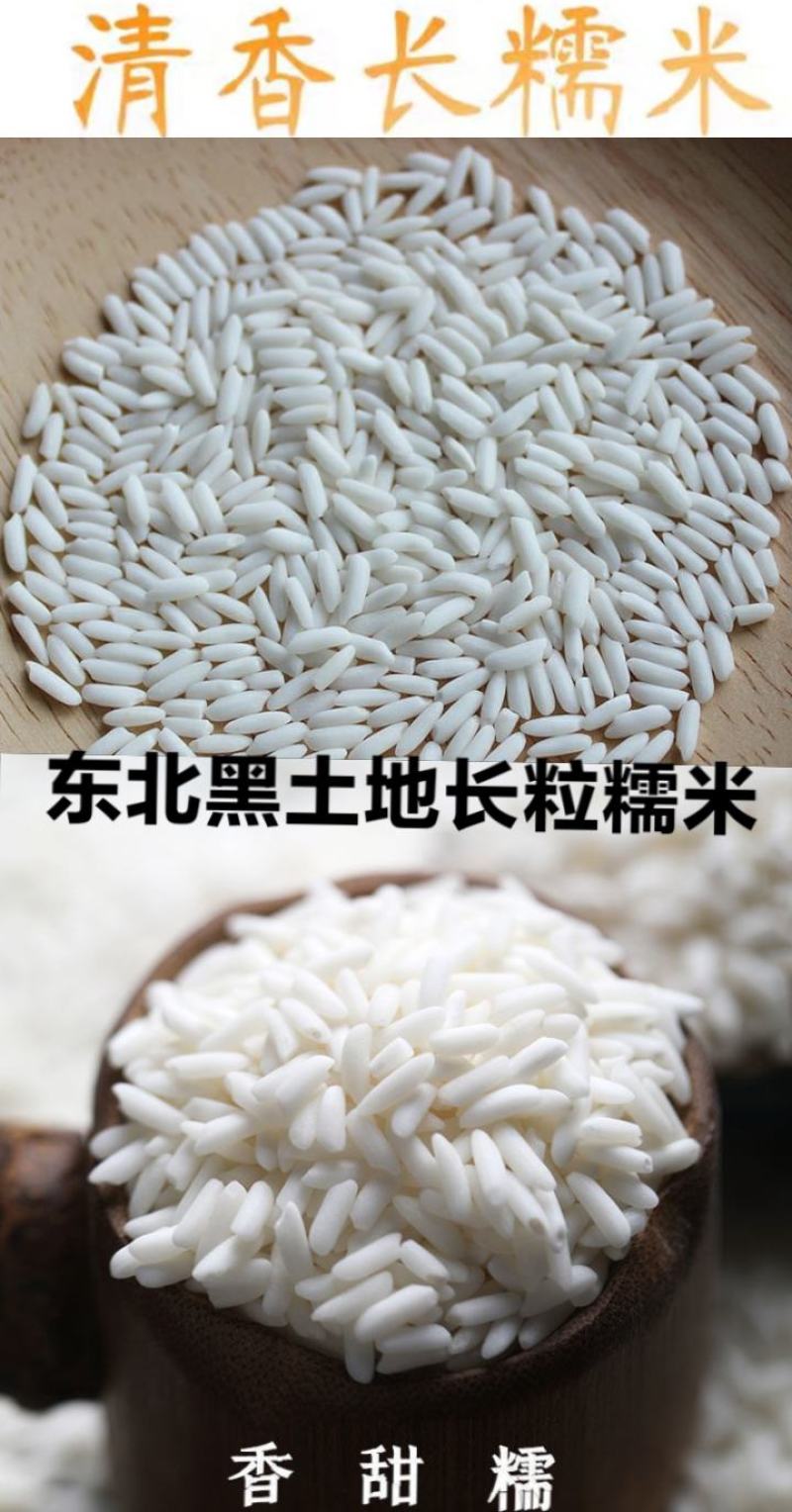 糯米农家糯米圆粒圆粒糯米煮饭熬粥五谷杂粮糯米包邮