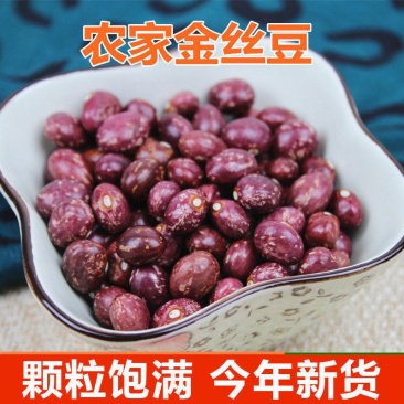 金丝豆农家金丝豆五谷杂粮金丝豆红色金丝豆包邮