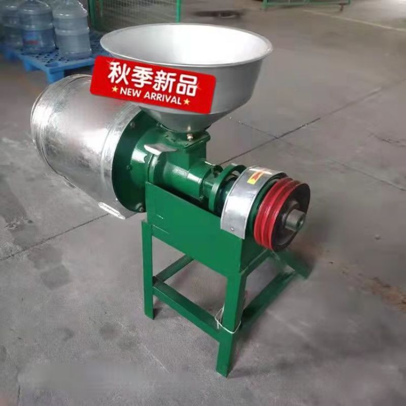全自动小麦玉米稻谷打面机180型磨粉机多功能脱皮磨面机