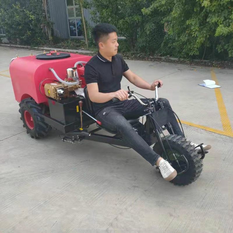 厂家供应乘坐式打药机喷雾器汽油柴油果园打药机车间消毒机