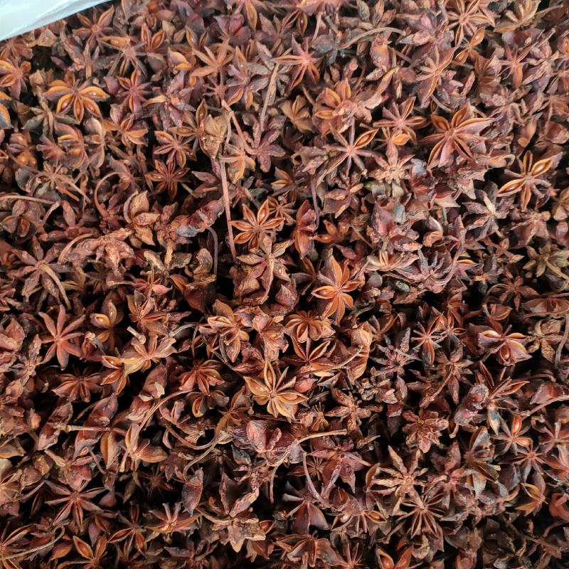 广西大红八角全干无硫新秋果春花和干枝大料正宗批发