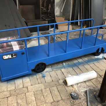 大棚运输车温室大棚电动轨道车果园轨道运输车遥控车支持定做