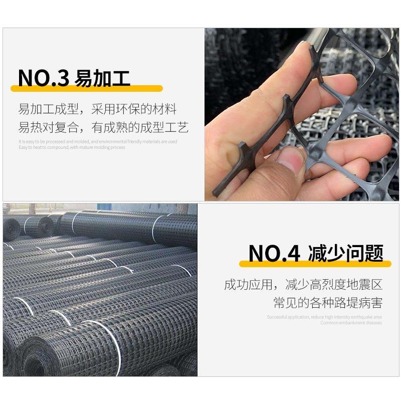 塑料网养殖网格土工格栅圈地网修路网围栏防护漏粪网安全