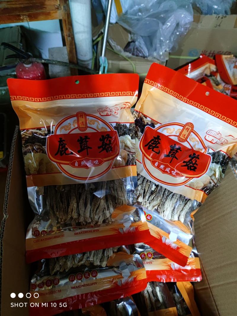 鹿茸菇干货袋装菌菇鹿茸菌餐饮食用菌煲汤好食材可定制