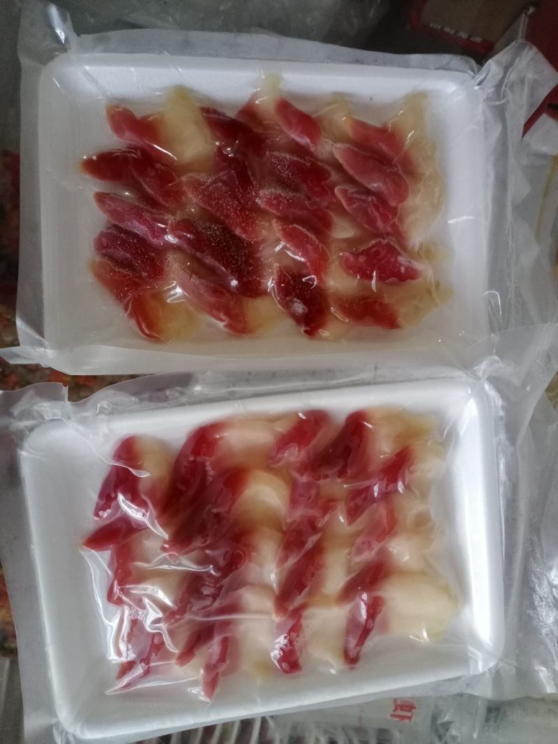 北极贝舌头北极贝刺身即食生鱼片新鲜鲜活海鲜水产
