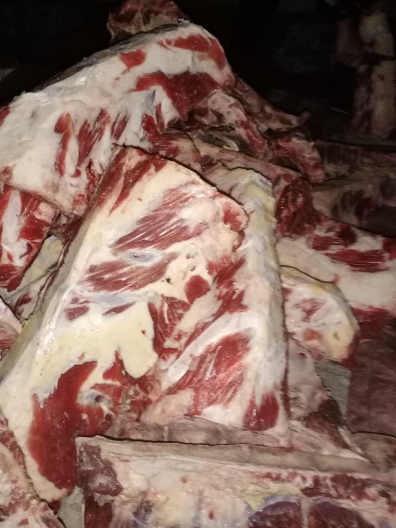 新鲜牛胸骨胸骨切块肉多无水大量现货厂家直销