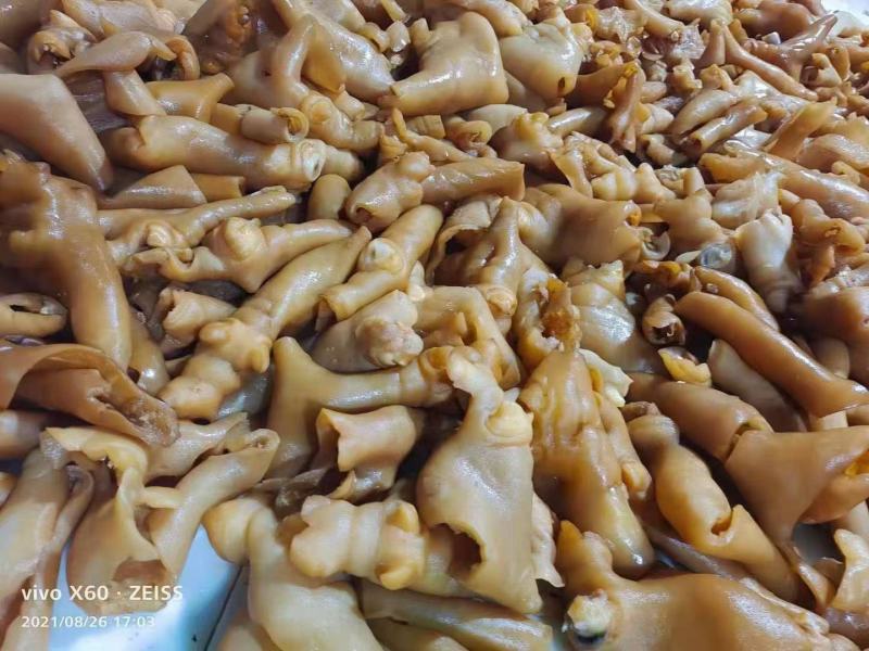 酱香牛蹄皮可订做包装美味可口干净卫生需要联系