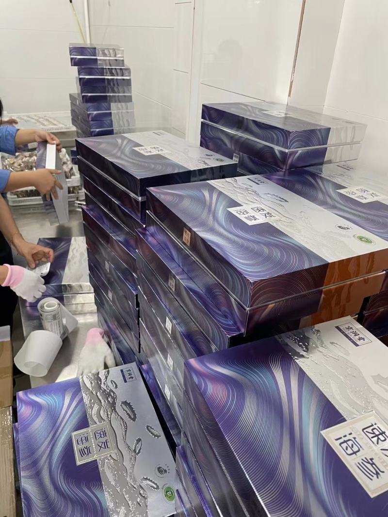 辽宁大连海参工厂小头海货海参，口感品相好的。