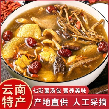 云南菌汤包不熏染只用当季新菌(2袋包邮)