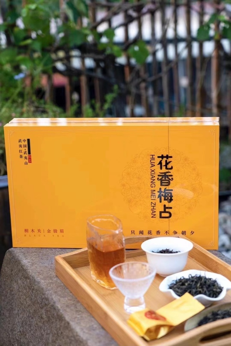 新茶金骏眉梅占单芽花果香金骏眉红茶礼盒装250g