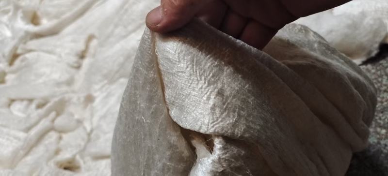 精干茧纯炸蚕丝，天然炸蚕丝，喜欢朋友联系我。批发零售。
