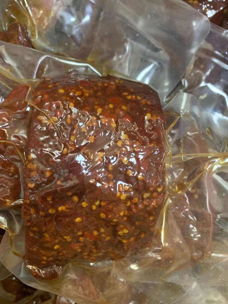 酱香肉猪肉做的真空牛肉味。地摊展会，卤肉摊，热销产品。