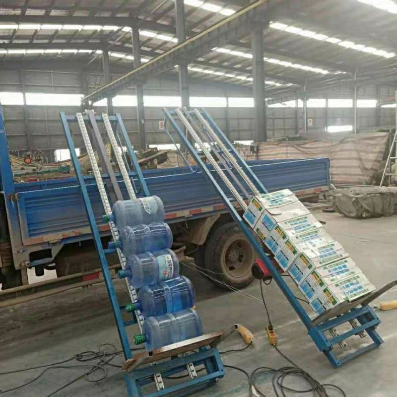 折叠升降式电动提升机整机可折叠移动跟车方便