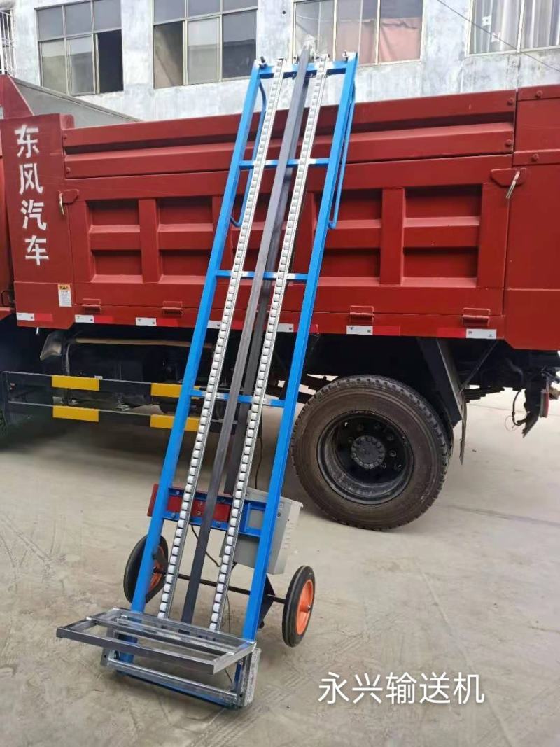 折叠升降式电动提升机整机可折叠移动跟车方便